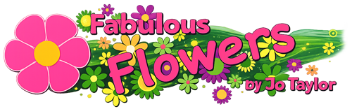 Fabulous flowers by jo taylor in Whitstable Logo