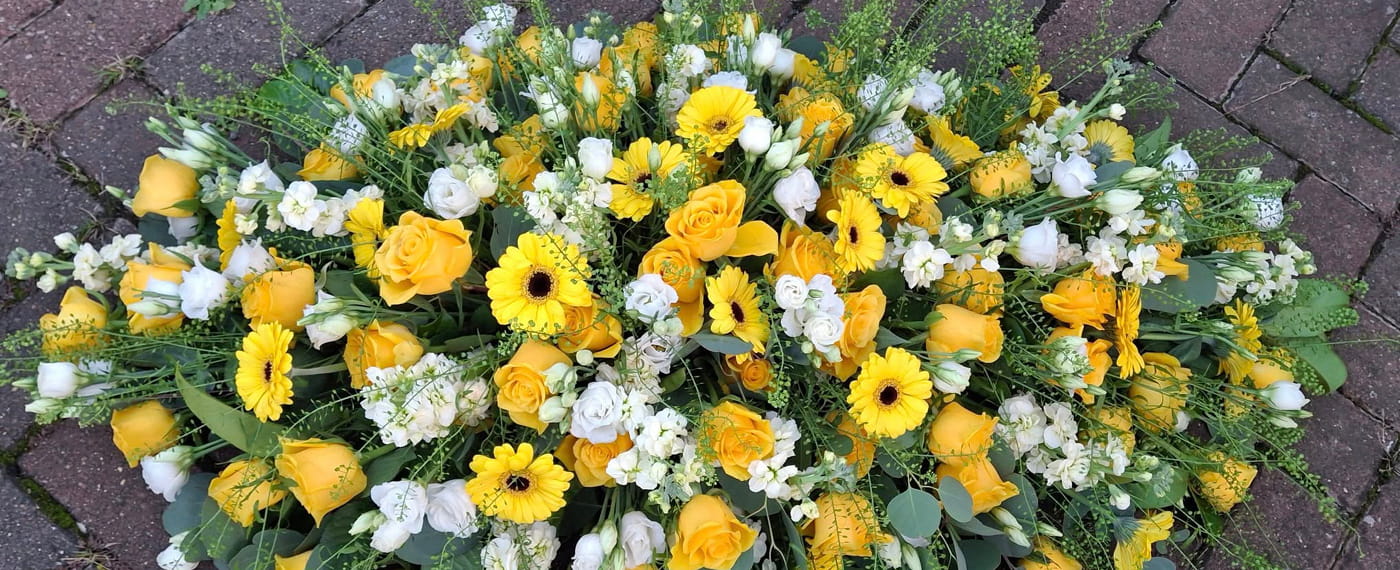 Funeral flowers from Fabulous flowers by jo taylor in Whitstable